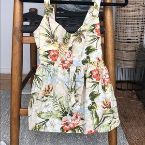Brand new Zara print top never worn tags on